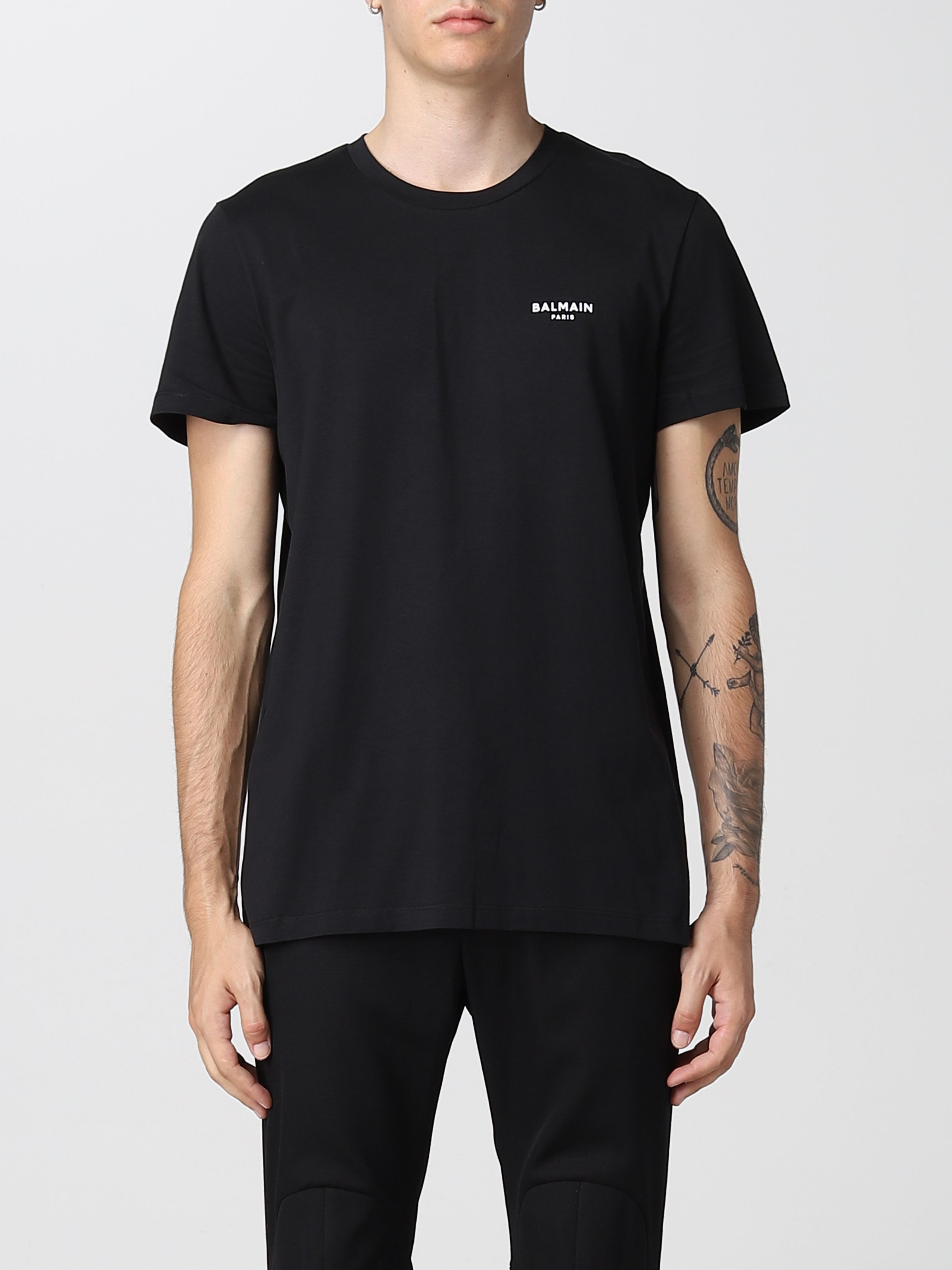 T shirt 2025 balmain noir